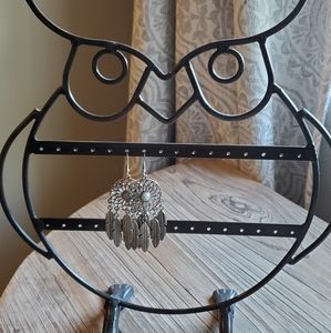 Owl earing holder